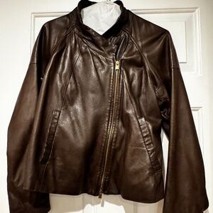 Brown Theory Leather jacket